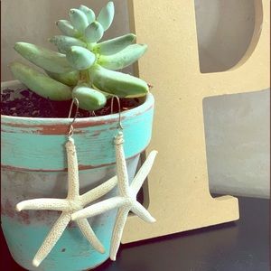 Homemade Starfish Earrings